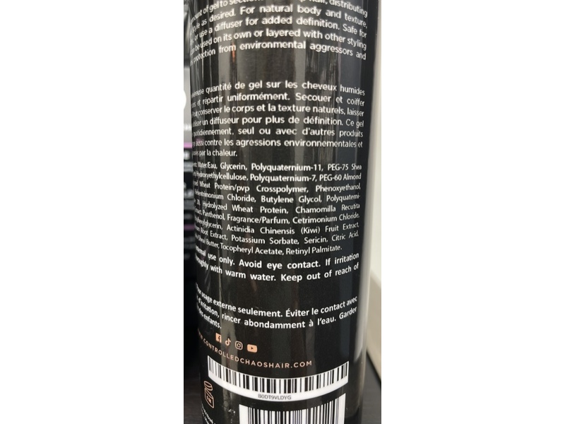 Controlled Chaos Hydrating Styling Gel 8 fl oz/237 mL