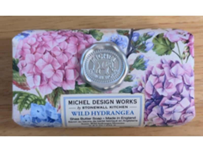 Michel Design Works Shea Butter Soap, Wild Hydrangea, 8.7 oz/246 g