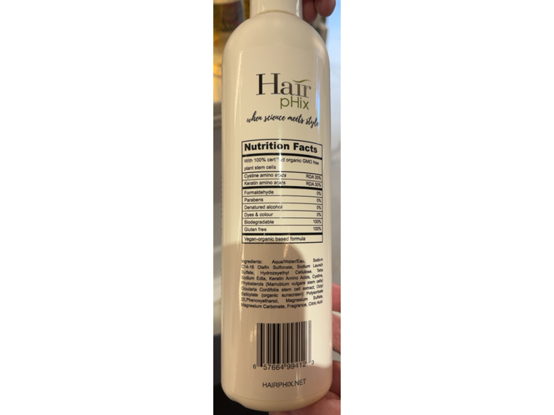 Hair pHix Deep Cleanser Clarifying Shampoo, 12 fl oz/355 mL