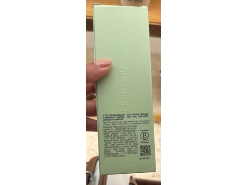 L'Occitane En Provence Shimmering Body Oil, Almond Sublime, 3.3 fl oz