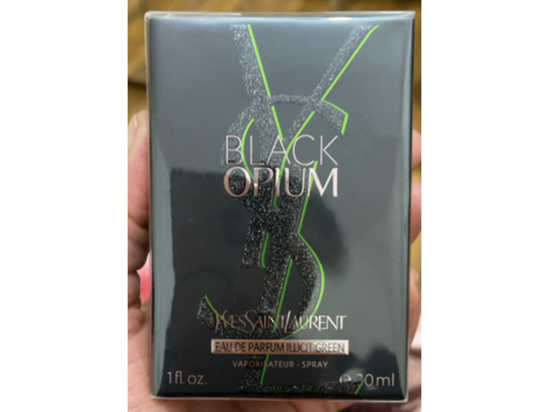 Yves Saint Laurent Black Opium Eau De Parfum, Illicit Green, 1 fl oz/30 mL