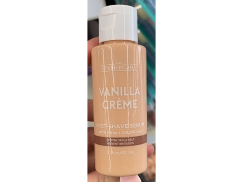 The Spathecary Post-Shave Serum, Vanilla, 2 fl oz/60 mL