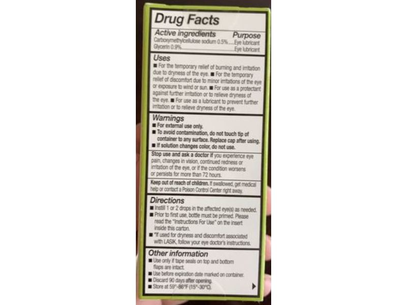 Refresh Relieva Pf Lubricant Eye Drops, Preservative-Free, 0.33 fl oz/10 mL, Pack Of 3