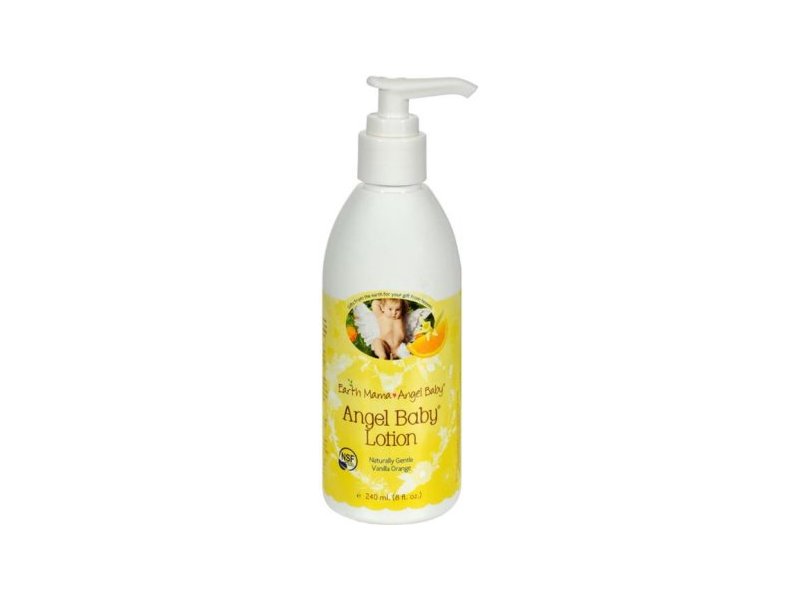 angel heals organic baby lotion