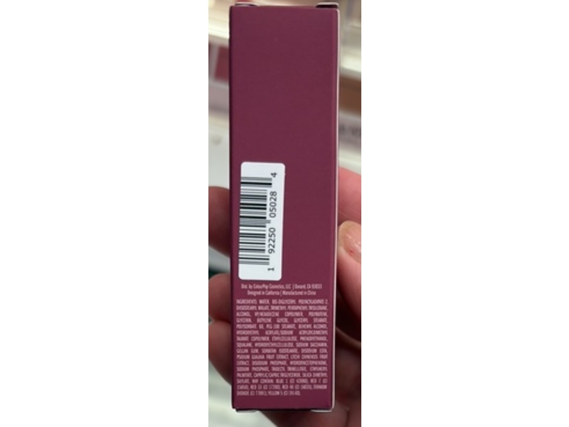 Colourpop HydraPop Glossy Lip Stain, Blueberry Marg, 0.11 fl oz/3.30 mL