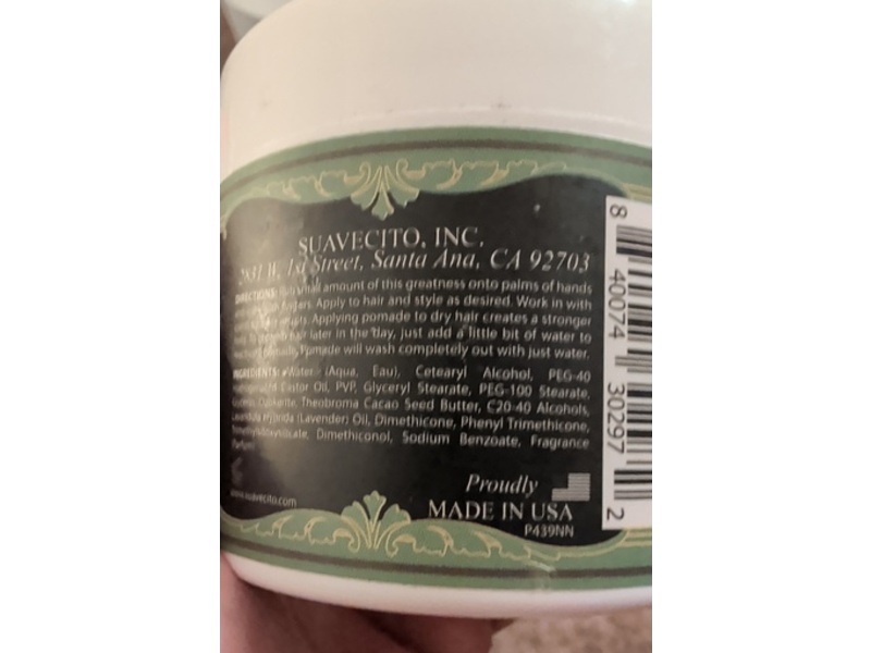 Suavecito Pomade, Original, 5 oz/142 g