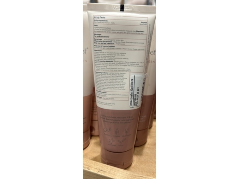 Project Reef Mineral Sunscreen, SPF 50, 3.4 fl oz/100 mL