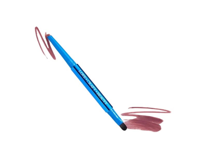Love+Craft+Beauty Retractable Lip Liner & Brush Galactic Glamor, 0.23 oz
