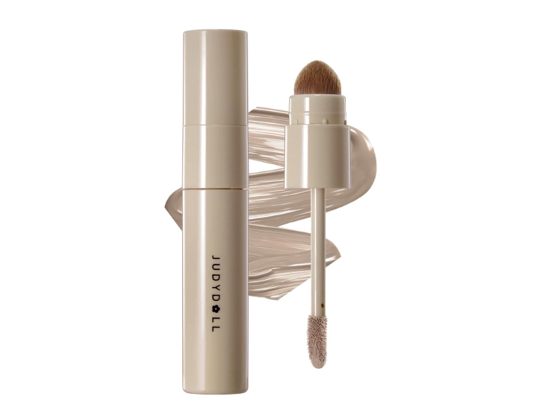 Judydoll Liquid Contour & Liquid Highlighter, 02 Warm Cocoa Brown, 0.16 oz/4.5 g