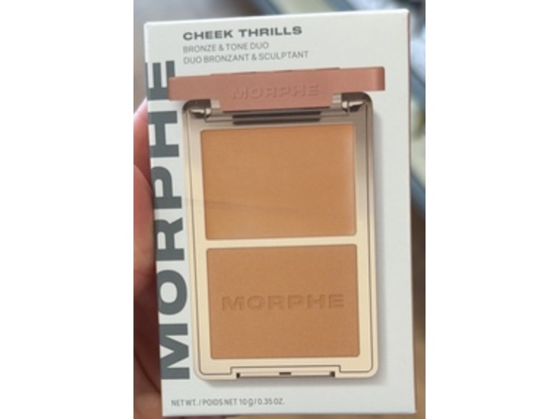 Morphe Cheek Thrills Bronze & Tone Duo, Capri Cabana, 0.35 oz/10 g