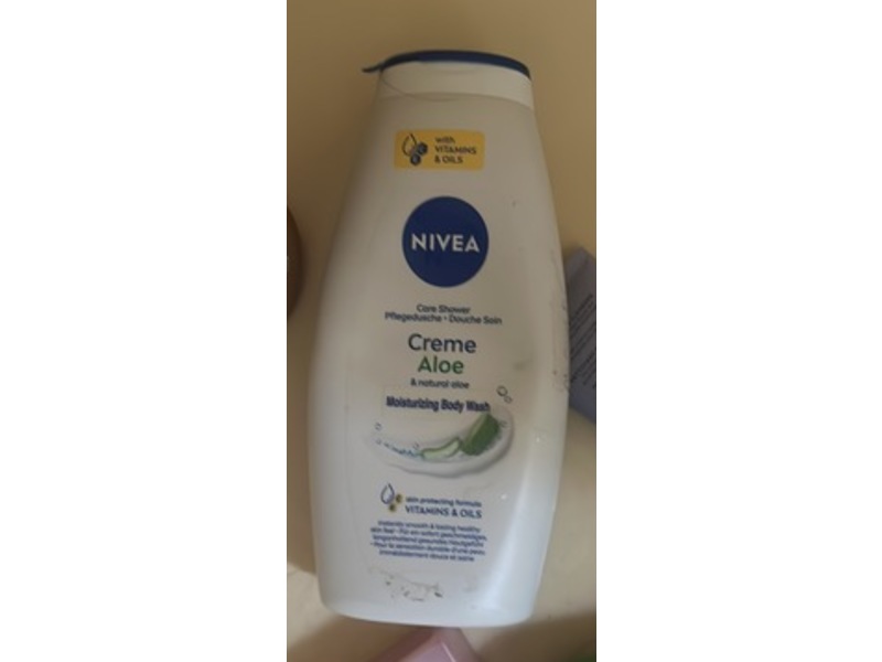 Nivea Moisturizing Body Wash, Aloe, 750 mL