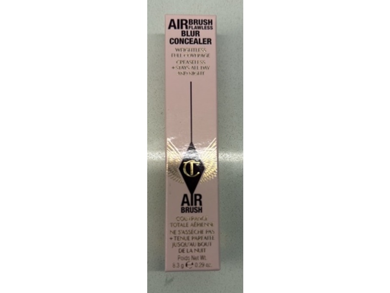 Charlotte Tilbury Air Brush Flawless Blur Concealer, 06 Medium, 0.29 oz/8.3 g