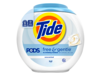 Tide Free & Gentle Laundry Detergent, Unscented - thumbnail 1