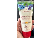 Old Spice Gentle Man's Super Hydration Hand & Body Lotion, Lavender & Mint Cream, 3 fl oz/88 mL - thumbnail 2