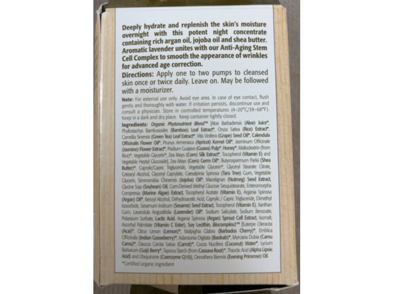 Eminence Lavender Age Corrective, Anti Aging Stem Complex, 1.2 fl oz/35 mL