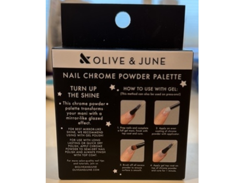 Olive & June Nail Chrome Powder Palette Set