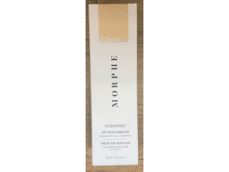 Morphe Filter Effect Soft Focus Foundation, Light 8, 0.94 fl oz/28 mL