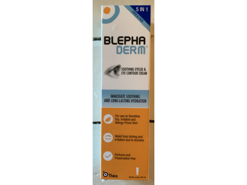 Blepha Derm Thea 5 In 1 Soothing Eyelid & Eye Contour Cream, 40 mL