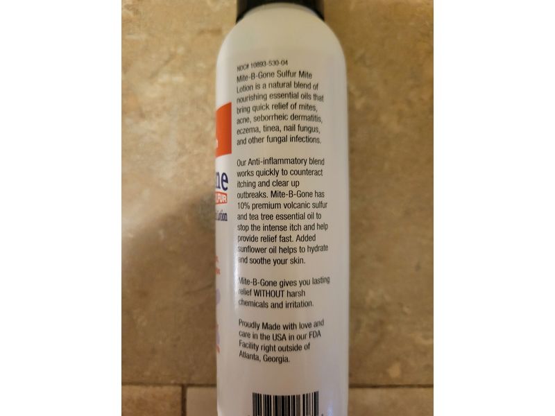 Naturasil Mite-B-Gone Lotion, 4 oz/118.3 mL