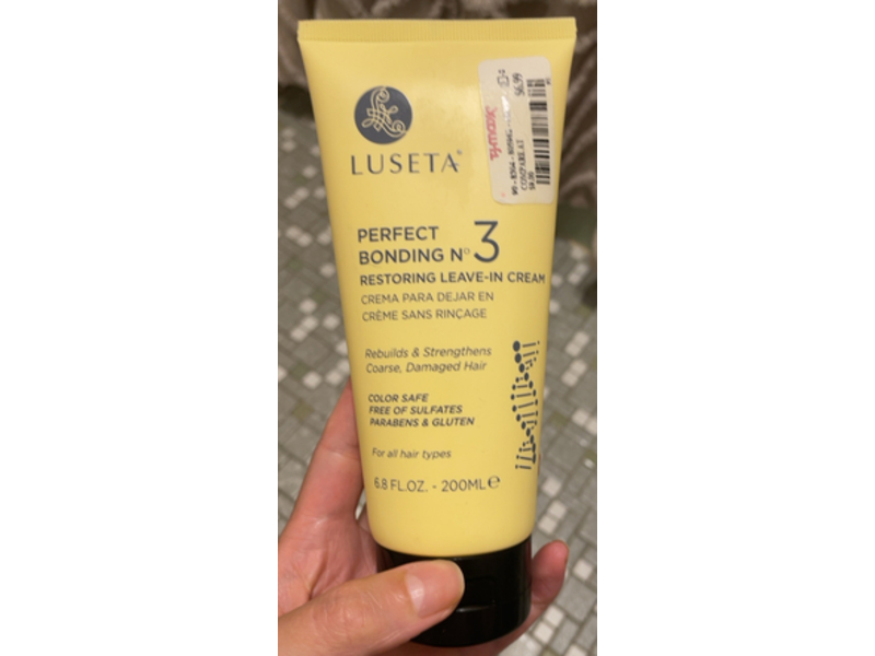 Luseta Perfect Bonding No.3 Restoring Leave-In Cream, 6.8 fl oz/200 mL