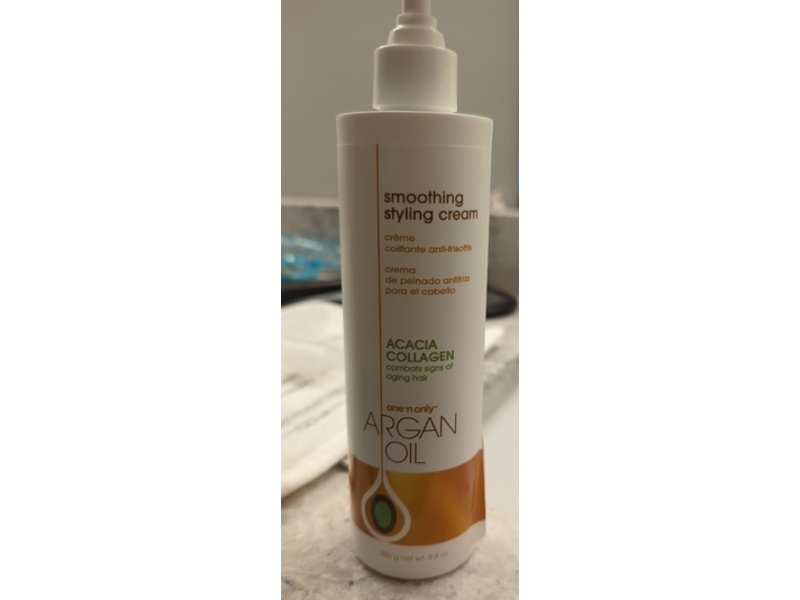 One 'n Only Argan Oil Smoothing Styling Cream, Acacia Collagen, 9.8 oz/280 g