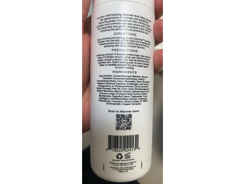 Medik8 Calmwise Soothing Cleanser, 5.0 fl oz/150 mL