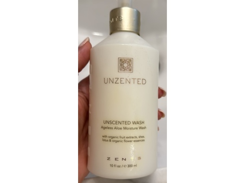 Zents Unzented Aloe Moisture Wash, 10 fl oz/300 mL