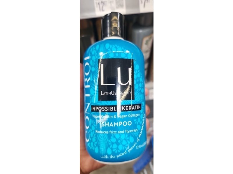 Lu Latinus Beauty Impossile Keratin Shampoo, 12 fl oz/355 mL