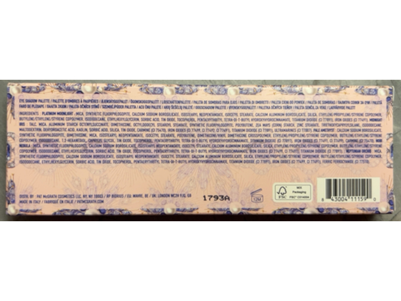 Pat McGrath Labs Brilliance Eye Shadow Palette, 0.14 oz/4 g