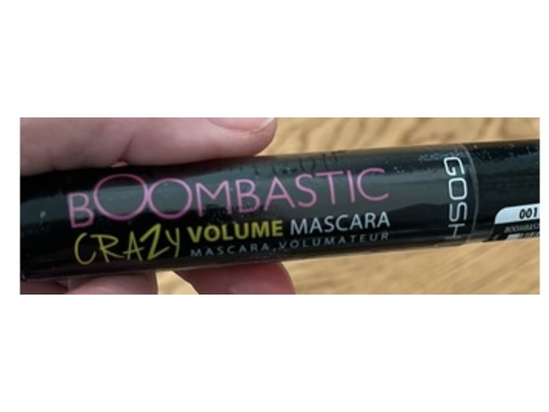 Gosh Boombastic Crazy Volume Mascara, 001 Extreme Black, 0.4 fl oz/13 mL