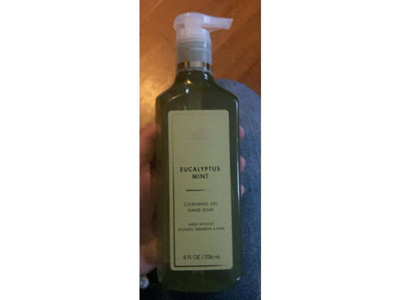 Bath & Body Works Cleansing Gel Hand Soap, Eucalyptus Mint, 8 fl oz/236 mL