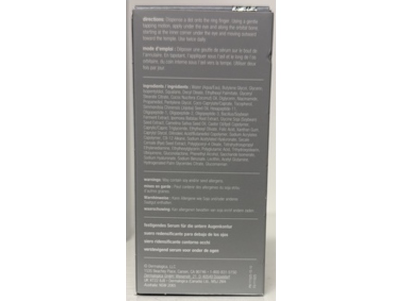 Dermalogica Smart Eye Density Undereye Serum, 0.5 fl oz/15 mL