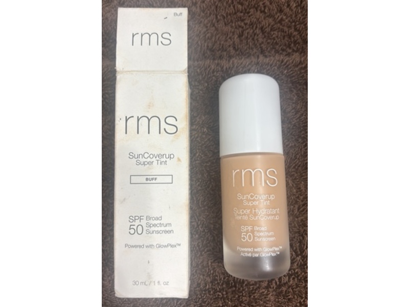RMS Beauty SunCoverup Super Tint, SPF 50, Buff, 1 fl oz/30 mL