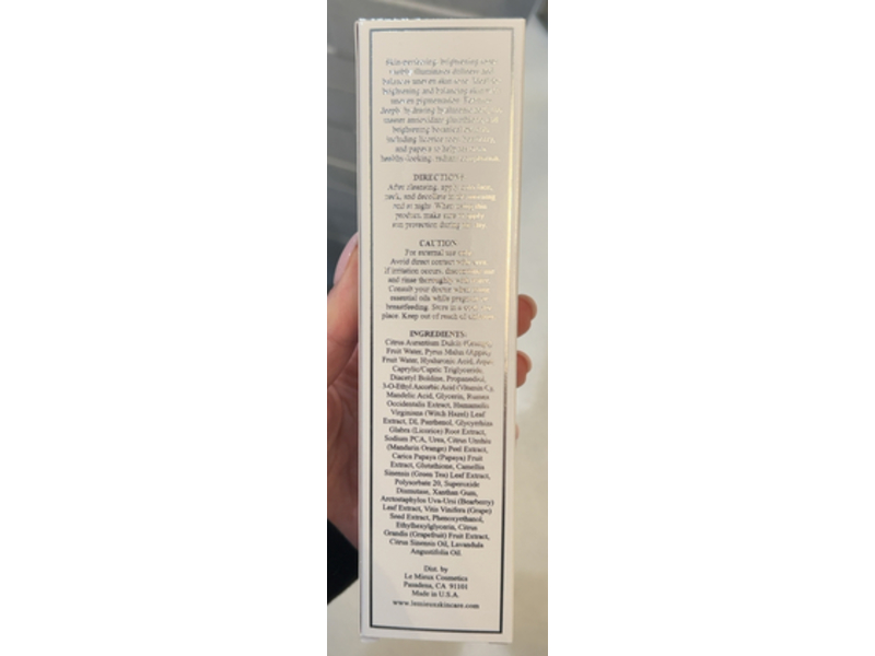 Le Mieux Illuminate & Restore Brightening Toner, 6 oz/180 mL