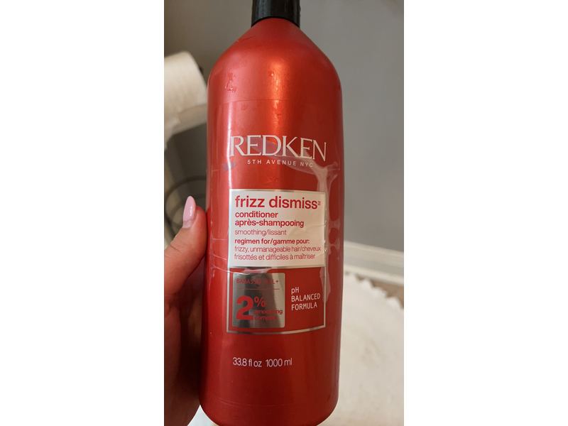 Redken Frizz Dismiss Conditioner, 33.8 fl oz/1000 mL