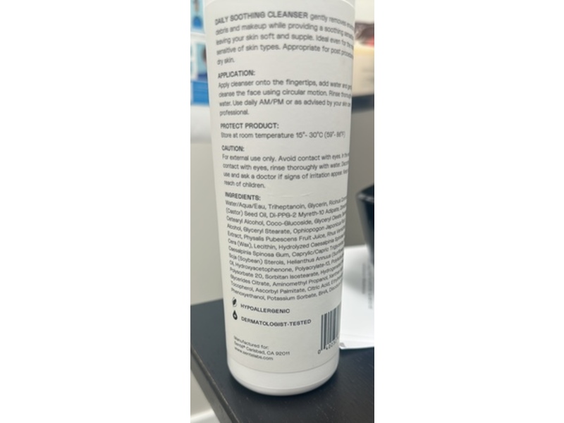 Sente Daily Soothing Cleanser, 16 fl oz/473 mL