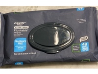 Equate Flushable Wipes, Fragrance Free, Pack Of 48, 3 Packs - Image 3