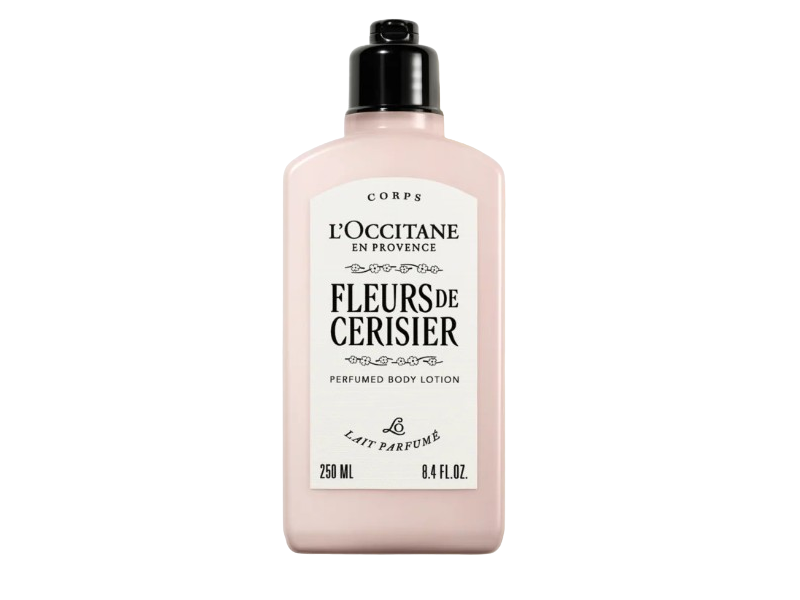 L'Occitane En Provence Perfumed Body Lotion, Cherry Blossom, 8.4 fl oz/250 mL