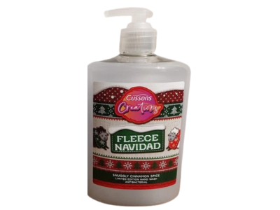 Cussons Fleece Navidad Snuggly Hand Wash, Cinnamon Spices, 500 mL