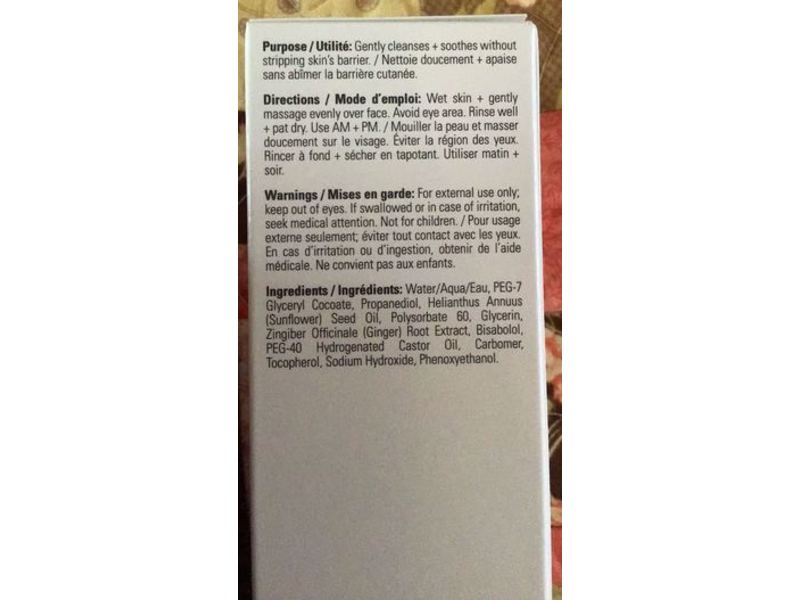 Rodan+Fields Soothe Calming Gel Cleanser, 4.2 fl oz/125 ml