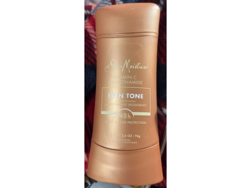 SheaMoisture Antiperspirant Deodorant, Vitamin C & Niacinamide, 2.6 oz/74 g