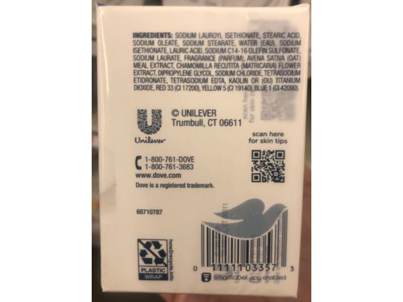 Dove Beauty Anti-Stress Cleanser Bar, 3.75 oz/106 g