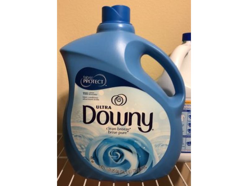 Downy Ultra Liquid Fabric Conditioner, Clean Breeze, 129 fl oz
