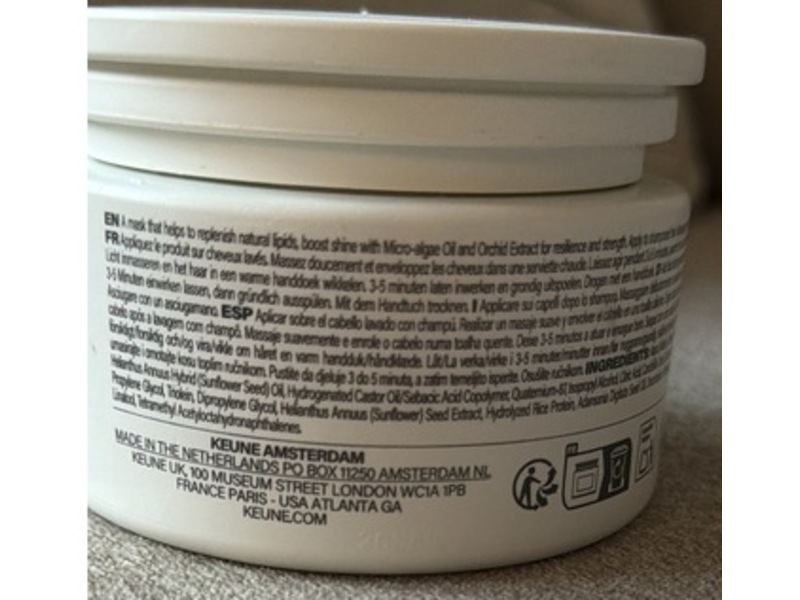 Keune Radiant Gloss Illuminating Mask, 8.5 fl oz/250 mL