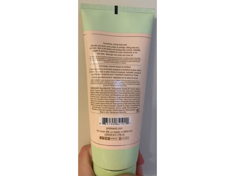 Pixi Body Treats Glycolic Body Peel, 6.8 fl oz/200 mL