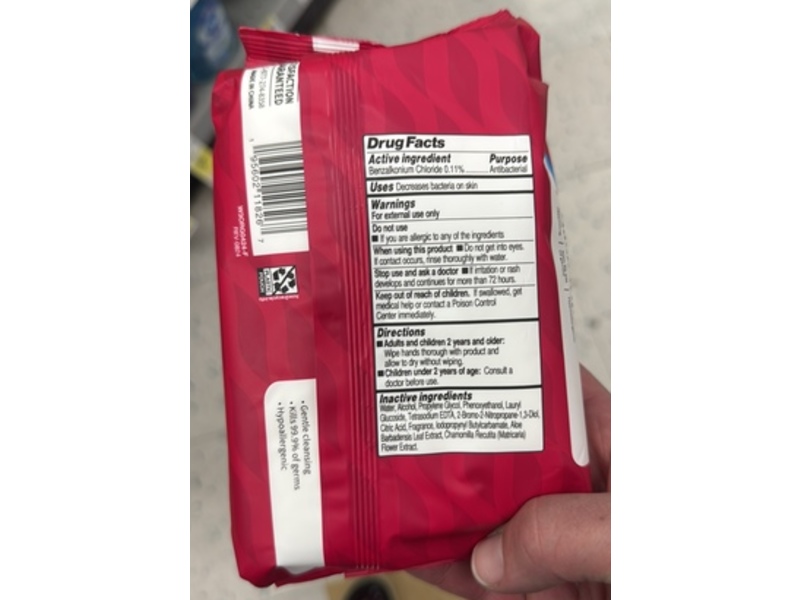 Walgreens Antibacterial Hand Wipes, 75 Count