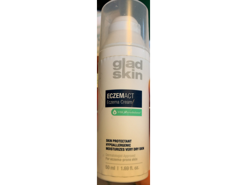 Gladskin Eczemact Eczema Cream, 1.69 fl oz/50 mL