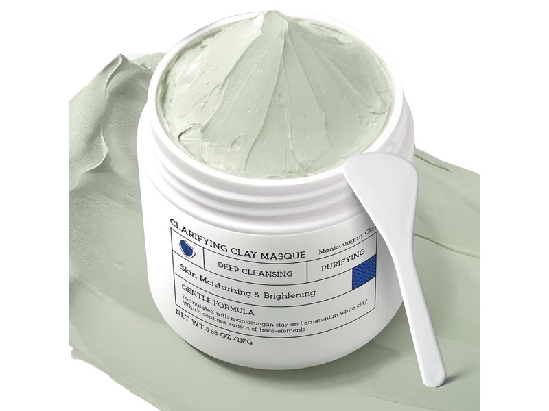 Ning Dermologie Clarifying Clay Face Mask, 3.88 oz/110 g