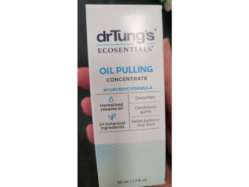 drTung's Oil Pulling Concentrate, 1.7 fl oz/50 mL