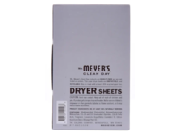 Mrs. Meyer's Clean Day Dryer Sheets, Lavender, 80 Sheets, Pack Of 12 - thumbnail 2